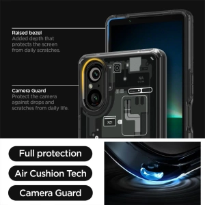 Kup Etui Spigen Ultra Hybrid Sony Xperia 5 V Zero One - SPN3196 - {ean13} - Sklep Home Screen