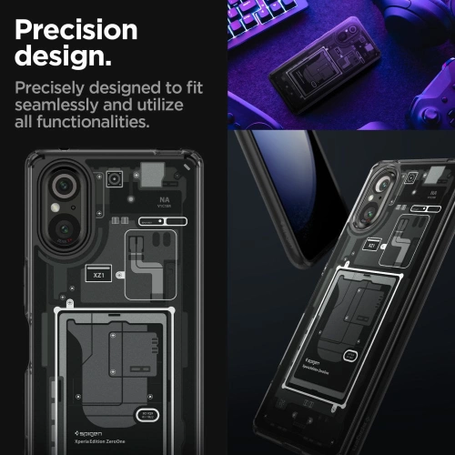 Kup Etui Spigen Ultra Hybrid Sony Xperia 5 V Zero One - SPN3196 - {ean13} - Sklep Home Screen