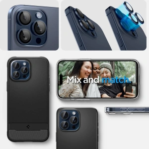 Kup Tvrzené sklo na aparát Spigen Optik.tr ez Fit Camera Protector Apple iPhone 14 Pro/Pro Max/15 Pro/Pro Max Blue Titanium [2 PACK] - SPN3197 - {ean13} - Sklep Home Screen