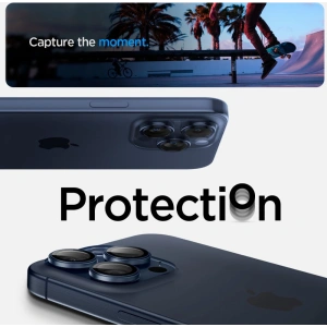 Kup Tvrzené sklo na aparát Spigen Optik.tr ez Fit Camera Protector Apple iPhone 14 Pro/Pro Max/15 Pro/Pro Max Blue Titanium [2 PACK] - SPN3197 - {ean13} - Sklep Home Screen