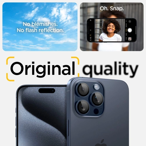 Kup Szkło hartowane na aparat Spigen Optik.tr ez Fit Camera Protector Apple iPhone 14 Pro/Pro Max/15 Pro/Pro Max Blue Titanium [2 PACK] - SPN3197 - {ean13} - Sklep Home Screen