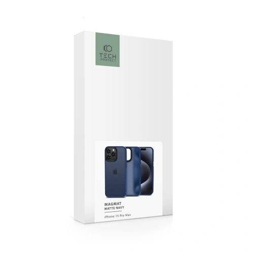 Kup Tech-Protect Apple Husă MagMat iPhone 15 Pro Max Matte Navy - THP2421 - {ean13} - Sklep Home Screen