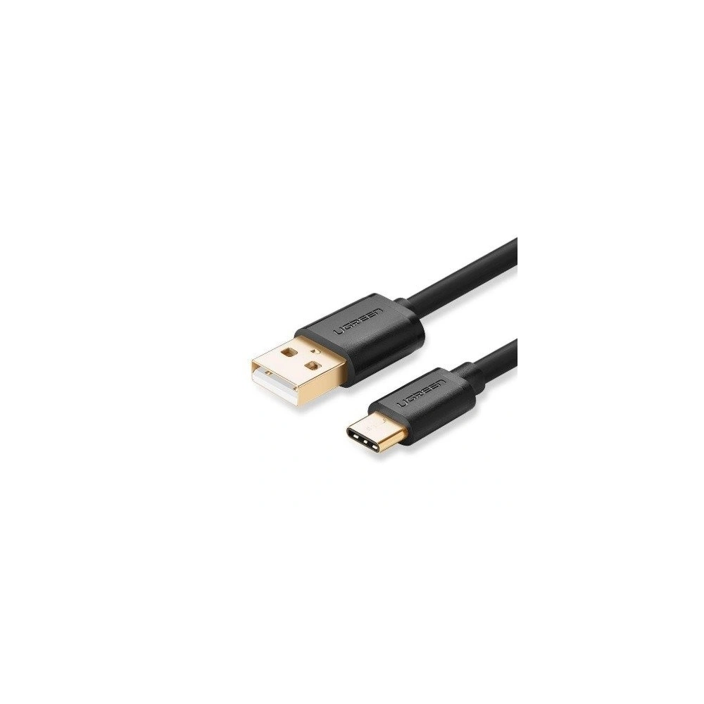 Pozłacany kabel USB-C UGREEN 3m czarny