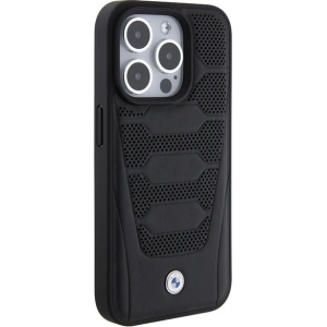 Kup Etui BMW BMHCP15X22RPSK Apple iPhone 15 Pro Max Bőrkárpit Minta fekete/black - BMW560 - {ean13} - Sklep Home Screen