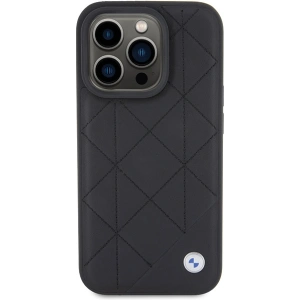 Kup Case BMW BMHCP15X22RQDK Apple iPhone 15 Pro Max Leder gepolstert schwarz/black - BMW561 - {ean13} - Sklep Home Screen
