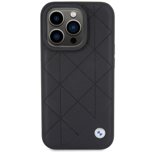 Kup BMW Apple Husă BMHCP15X22RQDK iPhone 15 Pro Max din piele matlasată negru/negru - BMW561 - {ean13} - Sklep Home Screen