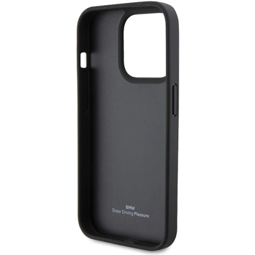 Kup Case BMW BMHCP15X22RQDK Apple iPhone 15 Pro Max Leder gepolstert schwarz/black - BMW561 - {ean13} - Sklep Home Screen