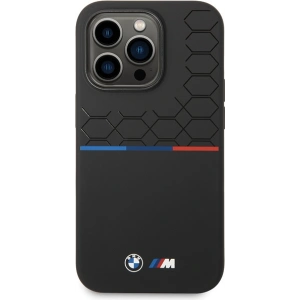 Kup Etui BMW BMHCP15X22SMPK Apple iPhone 15 Pro Max Silicone Pattern czarny/black - BMW563 - {ean13} - Sklep Home Screen