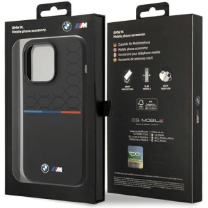 Kup Etui BMW BMHCP15X22SMPK Apple iPhone 15 Pro Max Silicone Pattern czarny/black - BMW563 - {ean13} - Sklep Home Screen