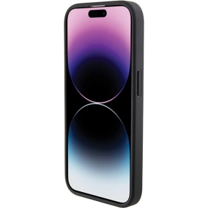 Buy BMW BMHCP15XGSPCCK Apple iPhone 15 Pro Max hardcase Grip Stand Smooth & Carbon black - BMW564 - {ean13} - Home Screen Store Europe