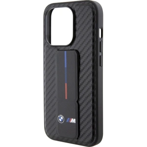 Kup Etui BMW BMHCP15XGSPCCK Apple iPhone 15 Pro Max hardcase Grip Stand Smooth & Carbon czarny/black - BMW564 - {ean13} - Sklep Home Screen