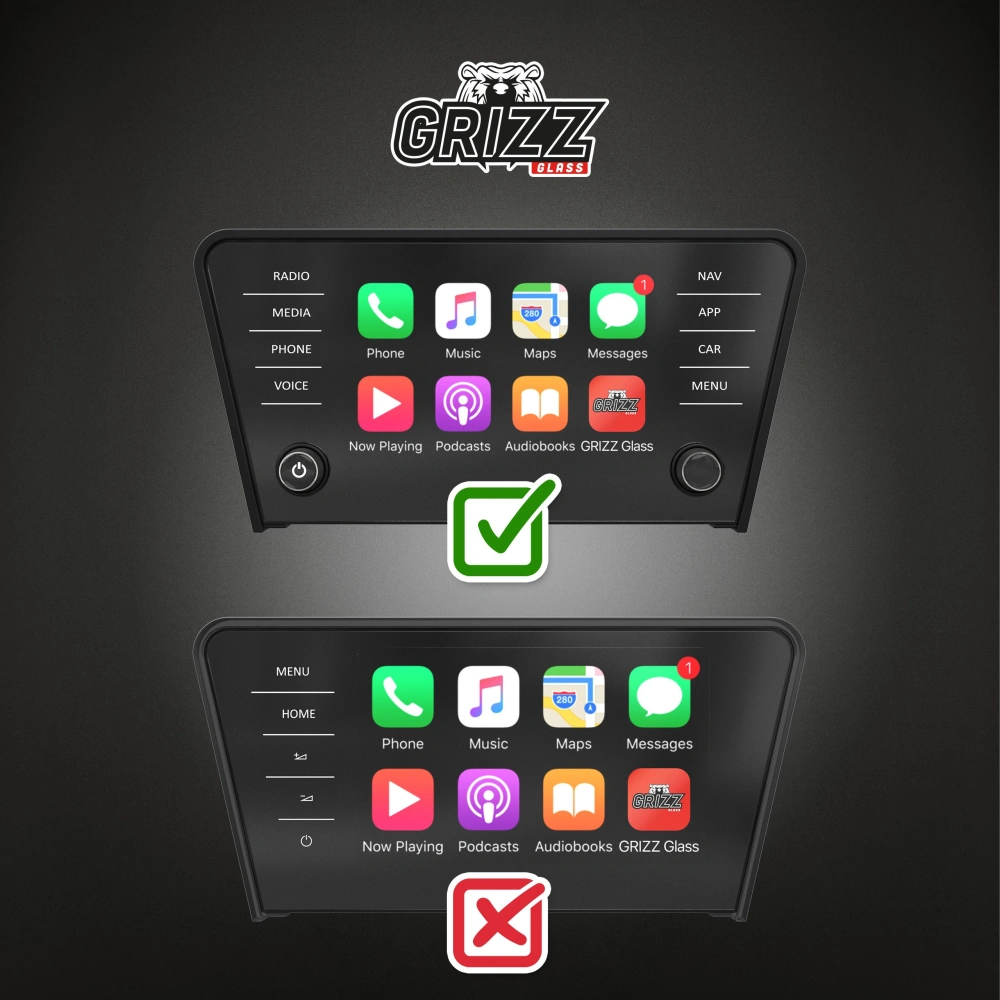 Folia matowa GrizzGlass CarDisplay Protection do Skoda Octavia 3 8" Bolero [2w1]