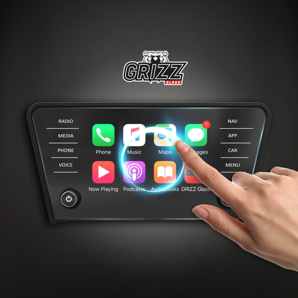 Folia matowa GrizzGlass CarDisplay Protection do Skoda Octavia 3 8" Bolero [2w1]