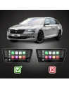 Buy Matte GrizzGlass CarDisplay Protection Skoda Superb 3 8" Amundsen/Bolero [2in1] - GRZ7121 - {ean13} - Home Screen Store Europe
