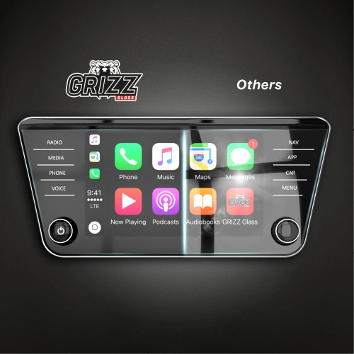 Buy Matte GrizzGlass CarDisplay Protection Skoda Superb 3 8" Amundsen/Bolero [2in1] - GRZ7121 - {ean13} - Home Screen Store Europe