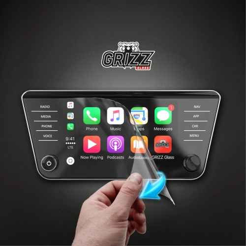Buy Matte GrizzGlass CarDisplay Protection Skoda Superb 3 8" Amundsen/Bolero [2in1] - GRZ7121 - {ean13} - Home Screen Store Europe