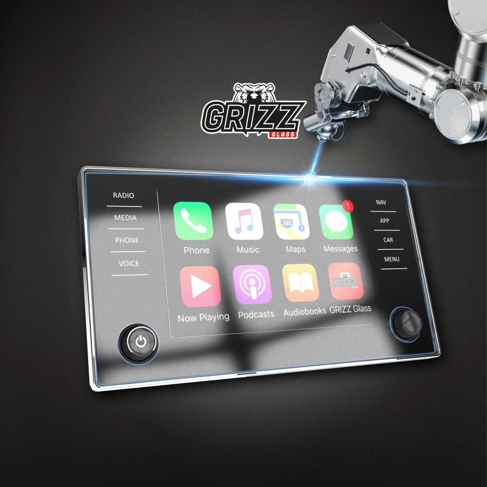 Folia matowa GrizzGlass CarDisplay Protection do Skoda Kodiaq 8" Amundsen [2w1]