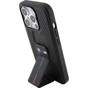 Kup Etui BMW BMHCP15XGSPPRK Apple iPhone 15 Pro Max hardcase Grip Stand Smooth & Perforated černý/black - BMW565 - {ean13} - Sklep Home Screen
