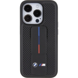 Kup Etui BMW BMHCP15XGSPPRK Apple iPhone 15 Pro Max hardcase Grip Stand Smooth & Perforated černý/black - BMW565 - {ean13} - Sklep Home Screen