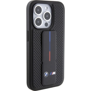 Kup Etui BMW BMHCP15XGSPPRK Apple iPhone 15 Pro Max hardcase Grip Stand Smooth & Perforated černý/black - BMW565 - {ean13} - Sklep Home Screen
