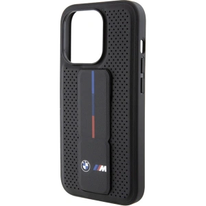 Kup Etui BMW BMHCP15XGSPPRK Apple iPhone 15 Pro Max hardcase Grip Stand Smooth & Perforated černý/black - BMW565 - {ean13} - Sklep Home Screen