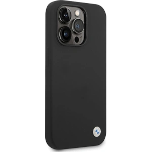 Kup Case BMW BMHCP15XSILBK Apple iPhone 15 Pro Max Silikon Metall-Logo schwarz/black - BMW566 - {ean13} - Sklep Home Screen