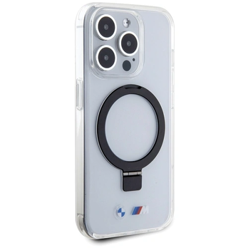 Kup BMW Apple Carcasă BMHMP15LURST iPhone 15 Pro hardcase Ring Stand M Collection MagSafe transparent/clear - BMW570 - {ean13} - Sklep Home Screen