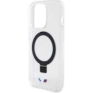 Etui BMW BMHMP15LURST Apple iPhone 15 Pro hardcase Ring Stand M Collection MagSafe przeźroczysty/clear