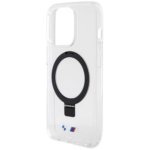 Kup BMW Apple Carcasă BMHMP15LURST iPhone 15 Pro hardcase Ring Stand M Collection MagSafe transparent/clear - BMW570 - {ean13} - Sklep Home Screen