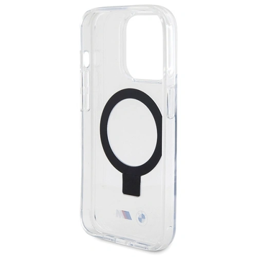 Kup BMW Apple Carcasă BMHMP15LURST iPhone 15 Pro hardcase Ring Stand M Collection MagSafe transparent/clear - BMW570 - {ean13} - Sklep Home Screen