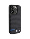 Kup Case BMW BMHMP15X22NBCK Apple iPhone 15 Pro Max Hartschale Leder Carbon MagSafe schwarz/black - BMW571 - {ean13} - Sklep Home Screen