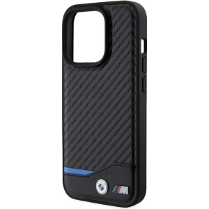 Kup Case BMW BMHMP15X22NBCK Apple iPhone 15 Pro Max Hartschale Leder Carbon MagSafe schwarz/black - BMW571 - {ean13} - Sklep Home Screen