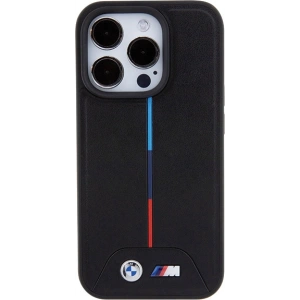 Buy BMW BMHMP15X22PVTK Apple iPhone 15 Pro Max hardcase Quilted Tricolor MagSafe black - BMW572 - {ean13} - Home Screen Store Europe
