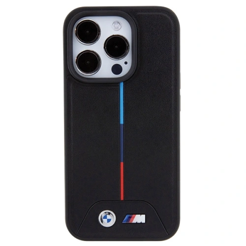 Kup BMW Apple Carcasă BMHMP15X22PVTK iPhone 15 Pro Max carcasă tare matlasată Tricolor MagSafe negru/negru - BMW572 - {ean13} - Sklep Home Screen
