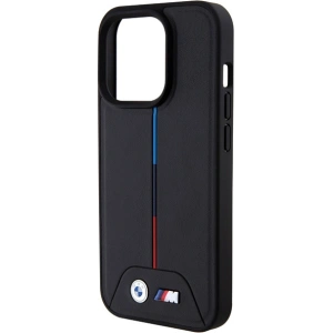 Buy BMW BMHMP15X22PVTK Apple iPhone 15 Pro Max hardcase Quilted Tricolor MagSafe black - BMW572 - {ean13} - Home Screen Store Europe
