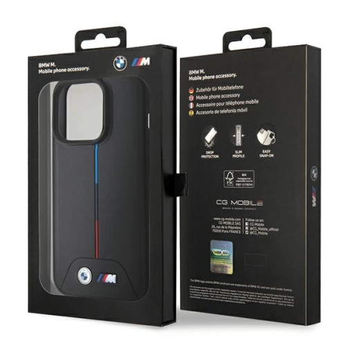 Kup Case BMW BMHMP15X22PVTK Apple iPhone 15 Pro Max Hardcase Quilted Tricolor MagSafe schwarz/black - BMW572 - {ean13} - Sklep Home Screen