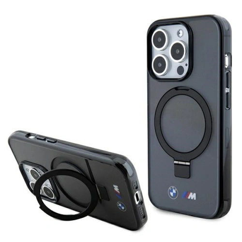 Kup Etui BMW BMHMP15XURSK Apple iPhone 15 Pro Max hardcase Ring Stand M Collection MagSafe černá/black - BMW573 - {ean13} - Sklep Home Screen
