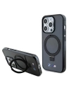 BMW Apple Carcasă BMHMP15XURSK iPhone 15 Pro Max hardcase Ring Stand M Collection MagSafe negru/negru