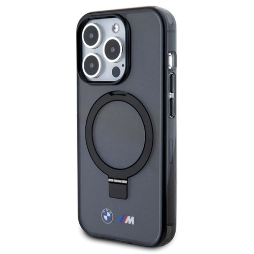 Kup Etui BMW BMHMP15XURSK Apple iPhone 15 Pro Max hardcase Ring Stand M Collection MagSafe černá/black - BMW573 - {ean13} - Sklep Home Screen