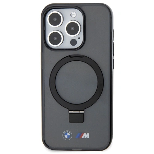 Kup BMW Apple Carcasă BMHMP15XURSK iPhone 15 Pro Max hardcase Ring Stand M Collection MagSafe negru/negru - BMW573 - {ean13} - Sklep Home Screen