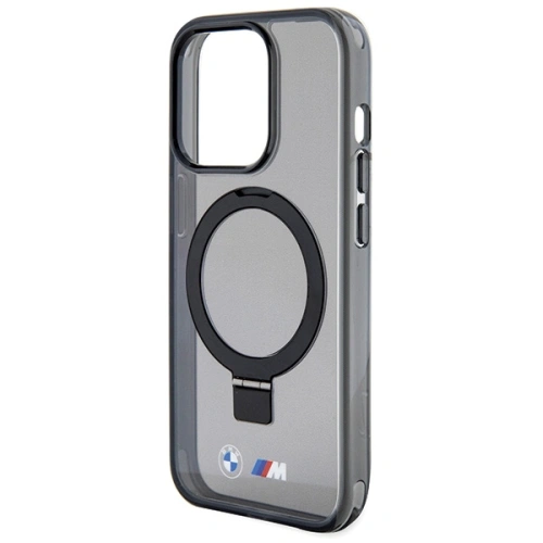 Kup BMW Apple Carcasă BMHMP15XURSK iPhone 15 Pro Max hardcase Ring Stand M Collection MagSafe negru/negru - BMW573 - {ean13} - Sklep Home Screen
