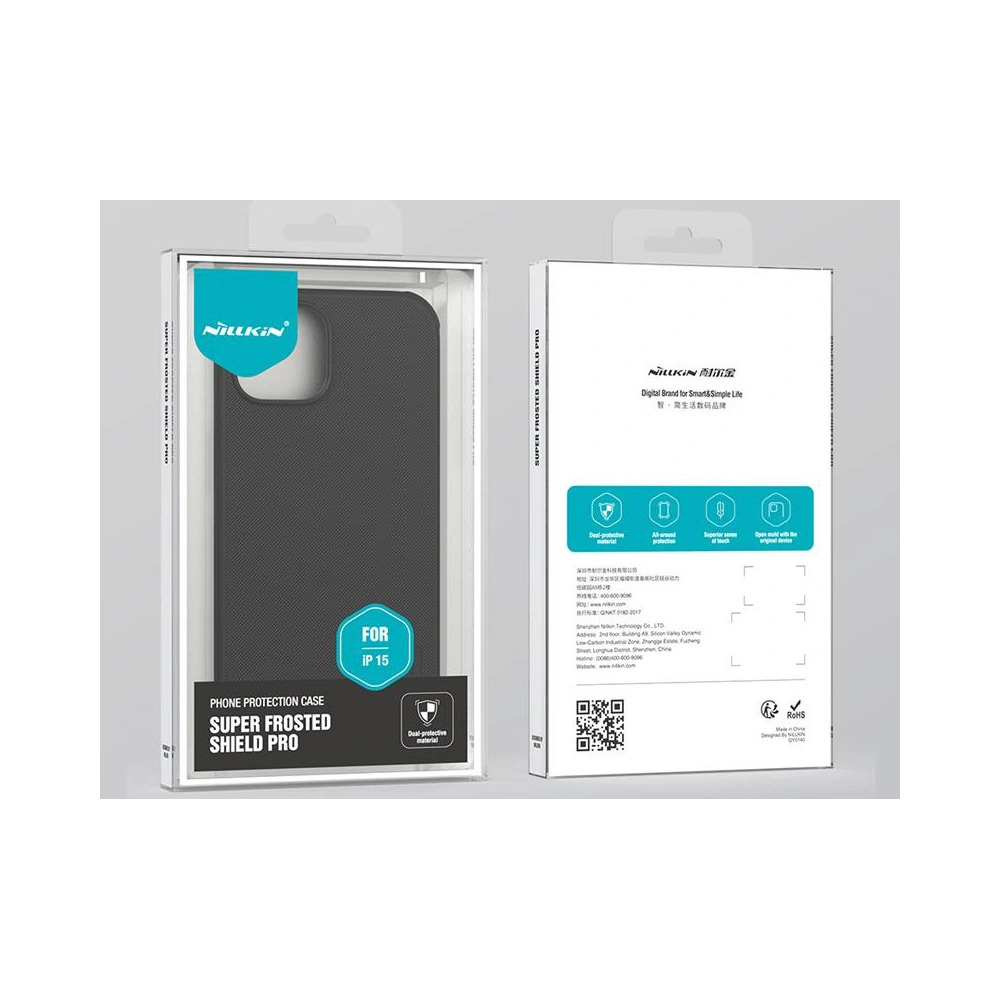 Etui Nillkin Super Shield Pro iPhone 15 Red /czerwony