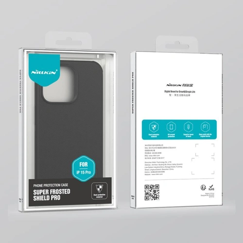 Kup Etui Nillkin Super Shield Pro iPhone 15 Pro Piros / Vörös - NLK1298 - {ean13} - Sklep Home Screen