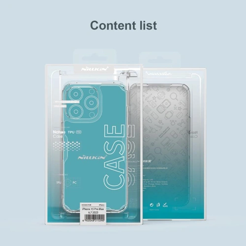 Kup Etui Nillkin Nature Pro iPhone 15 Pro Max Blue - NLK1302 - {ean13} - Sklep Home Screen