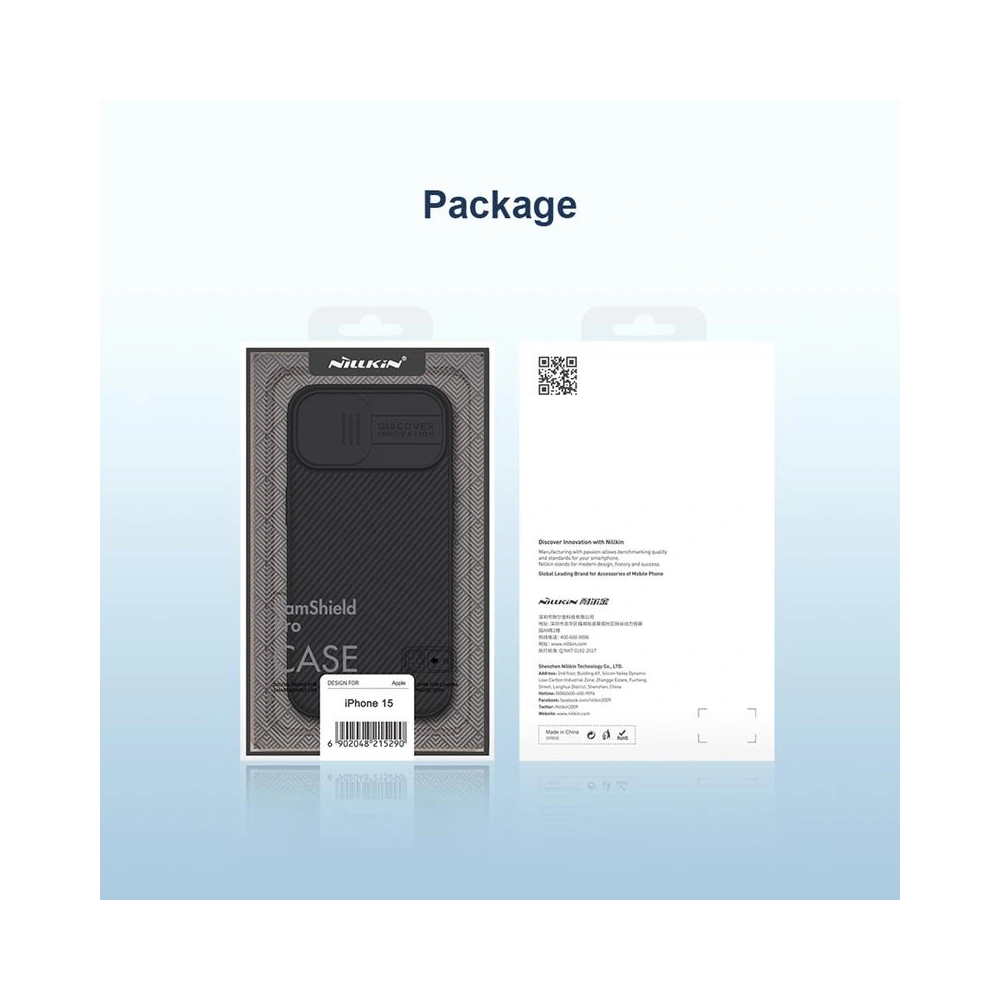 Etui Nillkin Camshield Pro iPhone 15 Deep Green