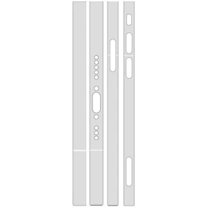 Folia na boki GrizzGlass SatinSide do Apple iPhone 15 Plus