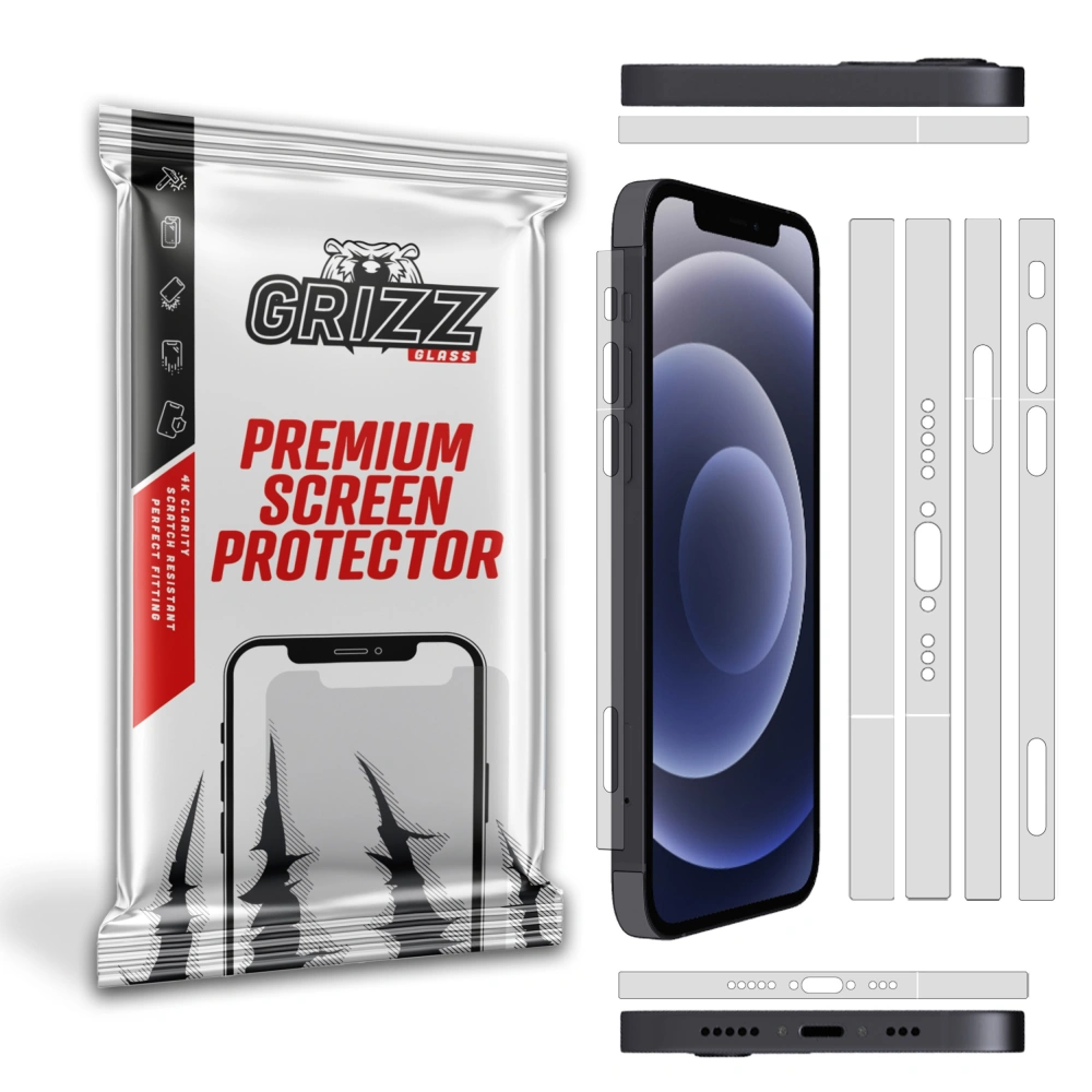 Folia na boki GrizzGlass SatinSide do Apple iPhone 15 Pro