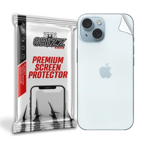 Kup Folie auf der Rückseite GrizzGlass SatinSkin für Grizz für Apple iPhone 15 - GRZ7141 - {ean13} - Sklep Home Screen