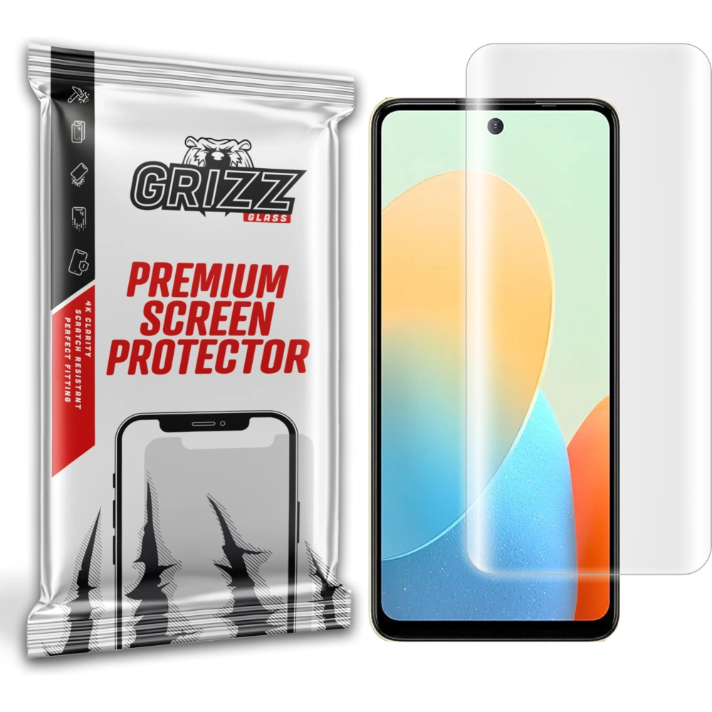 Folia hydrożelowa GrizzGlass Hydrofilm do Tecno Pop 8