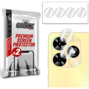 GrizzGlass HybridGlass Geam de cameră pentru Tecno Pop 8